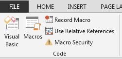 Excel Macro Recorder The easiest way to create a macro in Excel is to use the macro recorder. To do so: 1. Click on the Developers tab. 2.