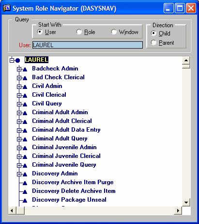 DAMION Discovery Application Administration Reference Guide 4. Select the appropriate user a. Click to highlight the appropriate user, and then click on the OK button.