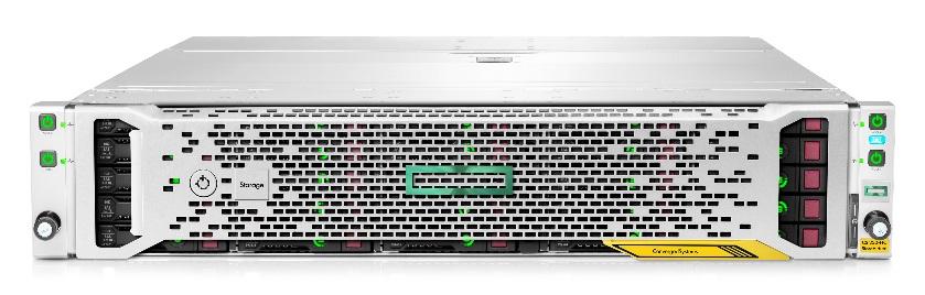 Additional storage for hyper-converged environments HPE StoreVirtual Array Non-disruptively add HPE StoreVirtual storage-only resources Can also be