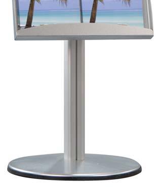An ideal brochure stand that allows various different models