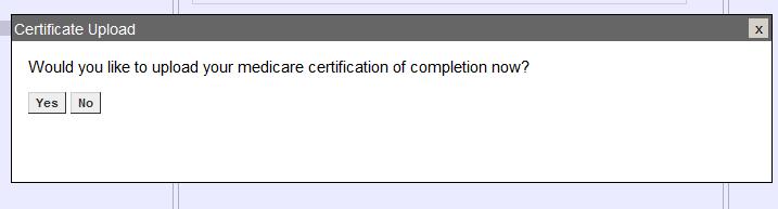 Proof of Completion for Medicare Basics Training If you completed