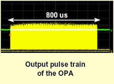 Optical Pump-probe laser system Pulsetrain laser by MBI 20 µj/pulse, 120 fs, 800 nm Burst mode: 800 pulses@1mhz with