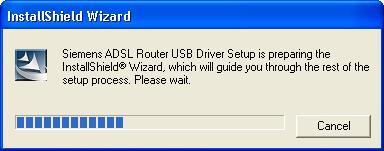 Chapter 3: Configuration The InstallShield Wizard dialog will appear.