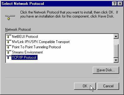 Double-click the Network icon. 3. The Network window appears.