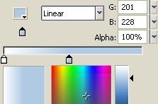 Once you have found your Colour Mixer panel, click the drop-down menu in the panel and select Linear: [Figure 1.21 Select Linear] 34.