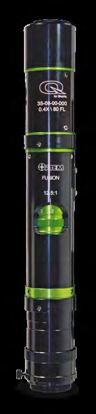 FUSION Flexibility... At the heart of FUSION s extreme versatility, is the simplicity of stacking a variety of modules to affect magnification, function and form of the lens system.