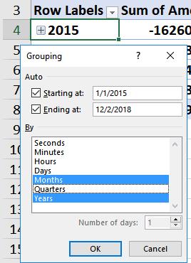 change a summary calculation to an average and add a count on another field.