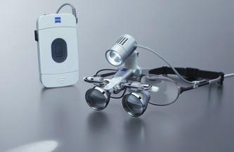 eyeglass frame or fashionable sports frame ZEISS EyeMag Pro F and ZEISS EyeMag Pro S Edge-to-edge sharpness with up to 5x