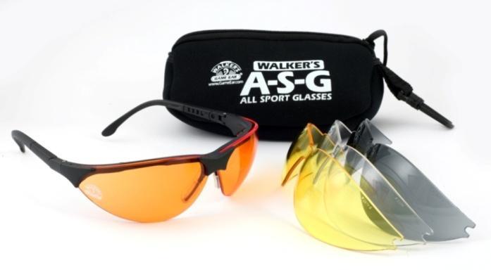 Alkaline AAA batteries included Glasses High grade Polycarbonate lenses Exceeds ANSI 287.