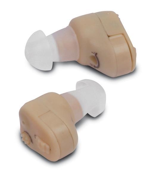Increases hearing Fits in the ear Lightweight On/Off Switch Mild compression circuit db Limiting Can be used in either ear Available in Beige Power source: A312 Zinc Air Batteries