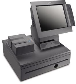 IBM SurePOS features 6 2 1 7 4 3 6 8 9 10 11 12 5 13 Model 563 shown configured with optional components: integration tray, cash drawer, IBM SureMark printer and programmable MSR.