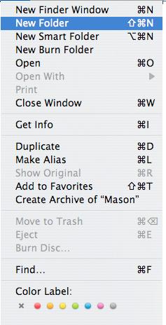 Files / Folders File hierarchy refers to the location and organization of items in particular area. It can be folders within folders for example.