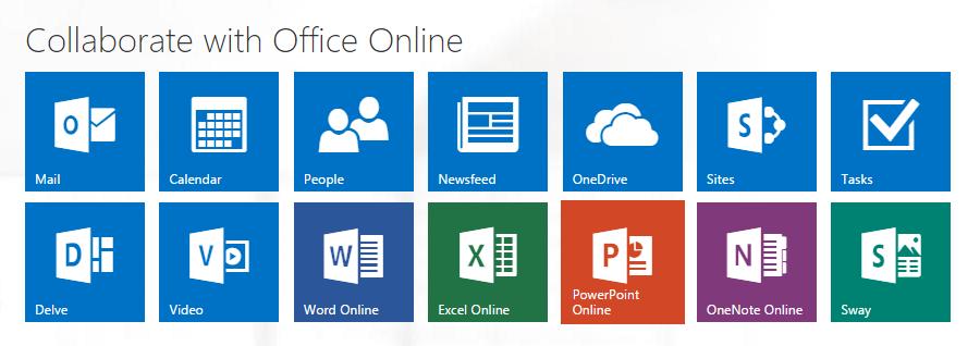 With O365 you will have access to the latest version of MS Office with an internet connection.