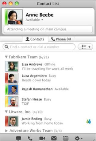 Skype for Business - Mac Released October 27 Requires Mac OS 10.