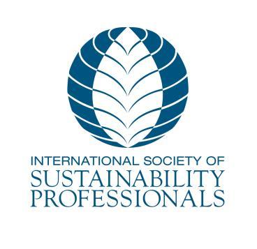 ISSP Sustainability Professional Certification January 10,