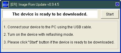When download is finished a window will popup (As it is shows below) then disconnect the device