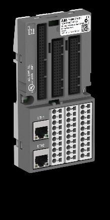 Discrete I/Os Communication module CI502-PNIO communication interface TU508-ETH terminal unit Communication interface module CI502-PNIO PROFINET RT fieldbus connectivity for safety I/O modules