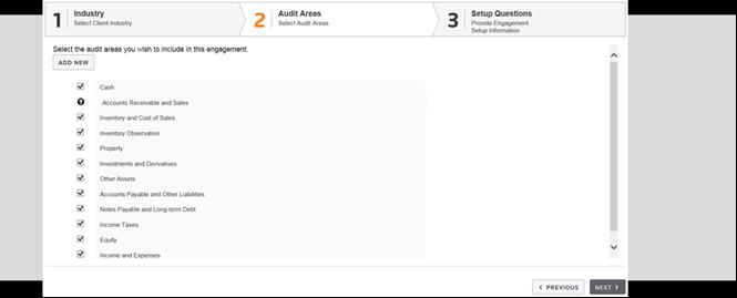 Checkpoint Engage Properties To make changes to Checkpoint Engage audit area selections and set up questions, select