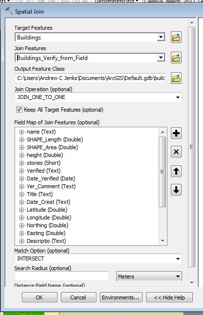 Finally, you have many choices to choose how you add (combined) the field data with your GIS data layers.