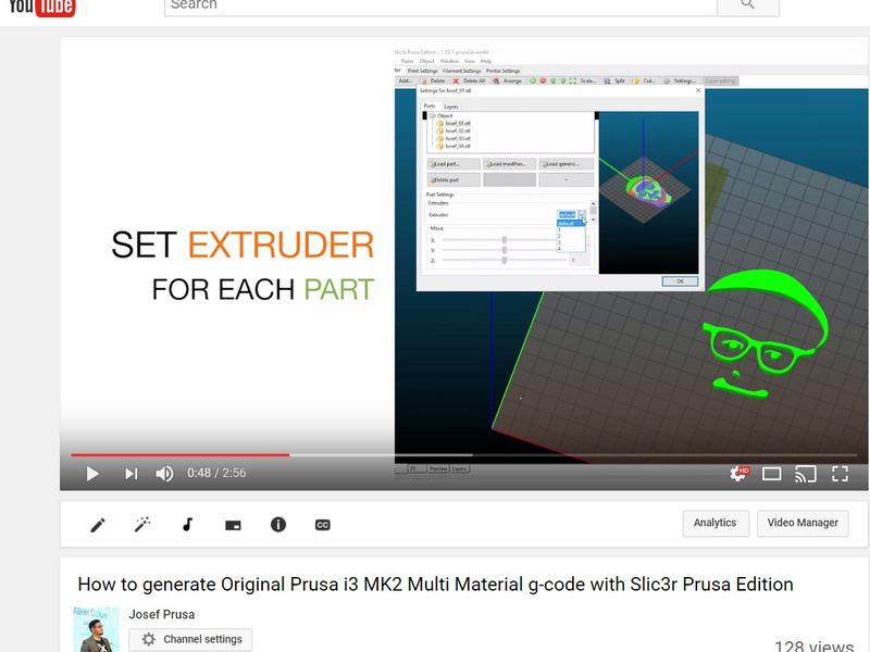 0 and prepare your own :) Step 16 How to generate and print Original Prusa i3 MK2 Multi Material Please