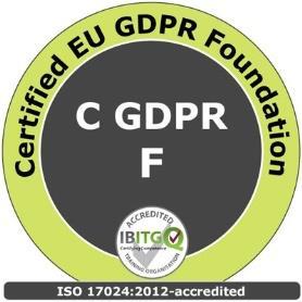 IT Governance: GDPR one-stop shop TM Training courses One-day accredited Foundation course (classroom, online, distance learning)