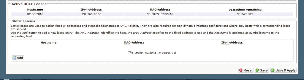 DHCP and DNS Advanced Settings Screen 8 When you have finished configuring the fields on this screen, do one of the following: a If you wish to save the configuration and use it immediately,