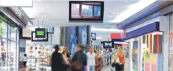 Application >> Routing Multiple Video Sources to Different Displays Applications: Airports, Transport Hubs, Bus Stations, Railway Stations, Shopping Malls When it is necessary to show different