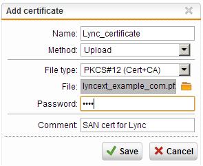 How to configure the UTM Web Application Firewall for Microsoft Lync Web Services connectivity This article explains how to configure your Sophos UTM to allow access Microsoft s Lync Web Services