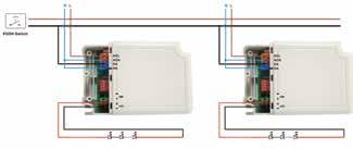 which reaches the dimmer switch which potentiometer 1-10V, working in the same way as 1-10V dim adjustment IMPORTANT: This type of driver does not need any additional dim modulates it.