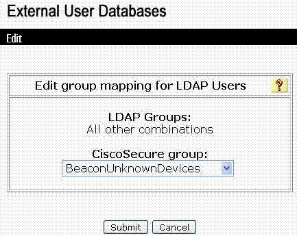 combinations collector. Essentially this allows endpoints that Beacon cannot provide information about into a CiscoSecure group, for example, BeaconUnknownDevices.