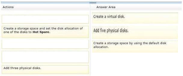 QUESTION 25 You have a Hyper-V host named Server1.