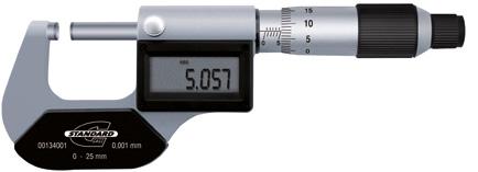 external, metric Application range Single micrometers Setting standards 00134041 0 100 4 25, 50, 75 383 Full sets are supplied in a suited
