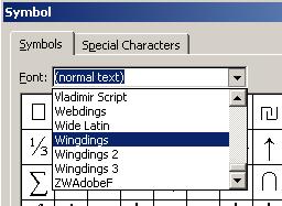 PAGE 28 - ECDL MODULE 3 (USING OFFICE 2003) - MANUAL To use AutoCorrect to insert symbols AutoCorrect allows you to enter information such as (c) and this will automatically be changed to the