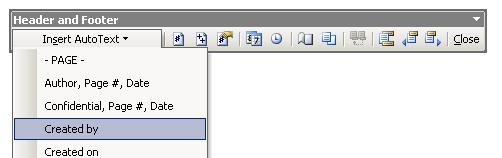 PAGE 63 - ECDL MODULE 3 (USING OFFICE 2003) - MANUAL To insert the time, click on the TIME icon.