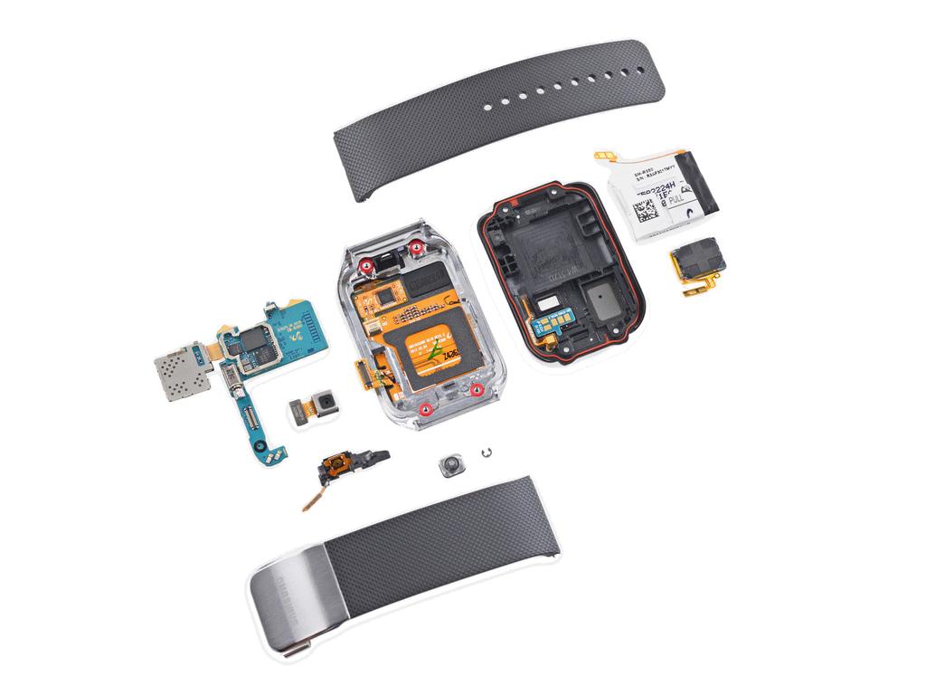 What s inside a typical wearable device?