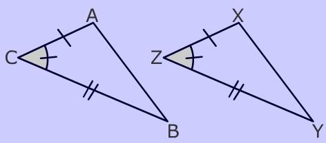 If two sides and the included angle of one triangle are congruent to two