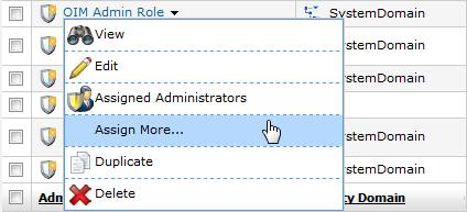 Create an Administrative User for the OIM Connector Follow the instructions below to assign the new administrative role to an RSA Authentication Manager user account.