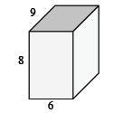 To calculate the total volume, multiply the volume of one layer by the number of layers it takes to fill the shape.