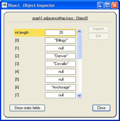 Inspect the keys array. Check that is included.