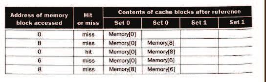 In a set-associative cache, we must choose among the blocks in the selected set. There are two primary replacement strategies in set-associative or fully associative caches: Random.