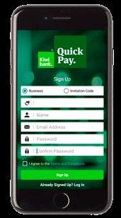 1. Introduction Accept EFTPOS, Visa and Mastercard payments on the go with Kiwibank QuickPay.