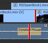 There are tw ptins when placing clips. An verwrite edit ccurs when yu click and drag a clip ver anther clip. It will essentially erase any verlapping material frm the timeline.