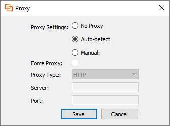 Configuring 11. In the Proxies field, click Change Settings. 12.