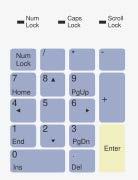 Please visit: http://www.mryusuf.com for IGCSE ICT Revision Notes Numeric keypads A calculator-style block of keys, usually at the right side of a keyboard, which can be used to enter numbers.