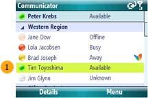 Unified Communications: How-To / Communicator Mobile Page 30 of 69 Communicator Mobile Set Up Calling Options You can assign levels of access to your contacts to control their access to your Presence