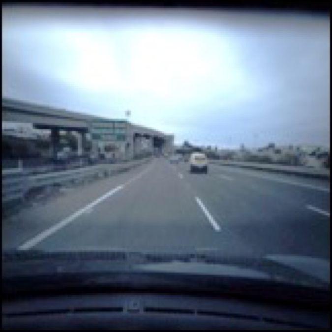 Figure 1. Example video frame from our car video dataset. II. STUDYING OPTICAL FLOW We began by studying current state-of-the-art optical flow systems.