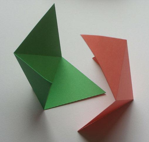 Each triangle can then be subdivided into four triangles.