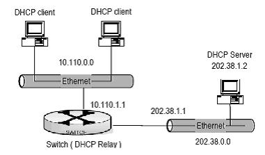 Step 3 exit Return to privileged EXEC mode. Step 4 show dhcps dns Verify your entries. Step 5 write (Optional) Save your entries in the configuration file. 19.3 DHCP Protocol Configuration Example 19.