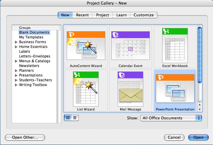 PowerPoint 2004 in 10 steps! Used extensively in the business world, slide show presentations are becoming popular learning tools in the classroom.