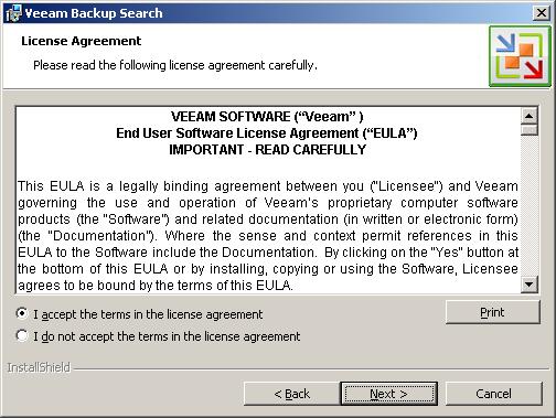 Step 3. Accept License Agreement Read and accept the terms in the license agreement to continue installation.